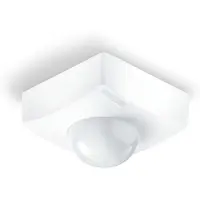 Steinel Rilevatore di movimento a infrarossi passivi, montaggio a superficie, IP54, portata 360° max: 23 x 6 m (138 m²) 010584