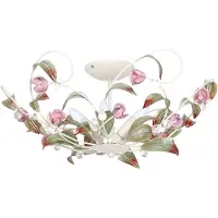 Luminex Plafoniera Rose come lampadario, 5 luci