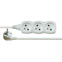 Emos Cavo di prolunga - 3 prese, 7 m, bianco 70593