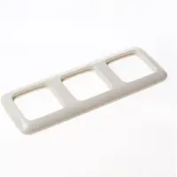 Busch-Jaeger 2513-212 Cornice di copertura tripla Duro 2000 SI bianca