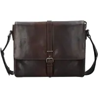 Leonhard heyden Roma Valigetta Vera Pelle 35 cm Vano porta PC marrone