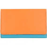 Mywalit Portafoglio Vera Pelle 14 cm arancia