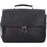 Harold's Campo Valigetta Vera Pelle 38 cm marrone
