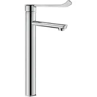 Delabie WT-MBatt. EP bocca alta fissa H305 L140, leva igiene