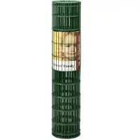 Betafence Rete elettrosaldata zincata e plastificata per recinzioni animali con maglia 101,6x50,8 mm Rotolo 25 mt - 122cm
