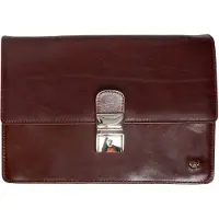 Golden Head Colorado Pochette uomo Vera Pelle 23 cm marrone