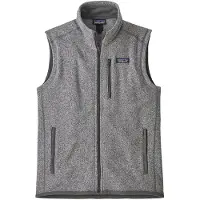 Patagonia Better Sweater Vest Gilet in pile Uomo (L, grigio)