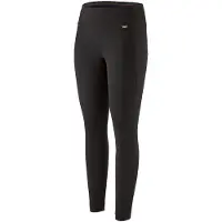 Patagonia Women's Cap Midweight Bottoms Intimo sintetico Donna (XS, nero)