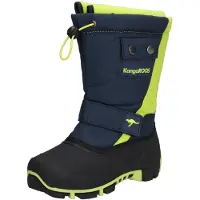 Kangaroos Boots da neve 'Kanga-Bean II' navy / lime / nero