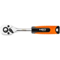 Neo Tools Cricchetto diritto 1/2", 265 mm, 45T