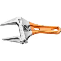 Neo Tools Chiave regolabile corta 185 mm, gamma 0-53 mm