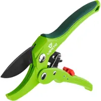 Verto topex 15g205 forbici da potaturara con cricchetto lame a batt ds