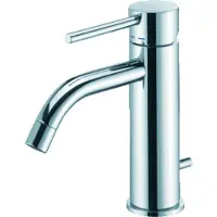 Paffoni Light - Miscelatore per lavabo con bocca di erogazione, cromo LIG075CR