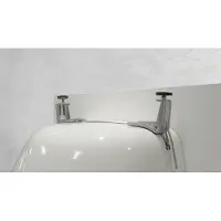 Bette Pied de baignoire ovale, pour fond de baignoire ovale, 100x700x150mm, B23-1525, B23-1525