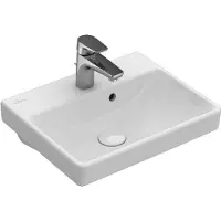 Villeroy & Boch Avento lave-mains, 1 trou pour robinet, avec trop-plein, 450x370mm, 73584501, 73584501