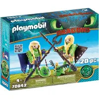 Playmobil 70042 Chusco E Brusca Con Tuta Da Volo