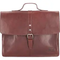Pride And Soul Valigetta Vera Pelle 37 cm marrone