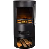 Eurom Stufa a legna elettrica Orsa, 2.000 W 363487 (stufa a legna)
