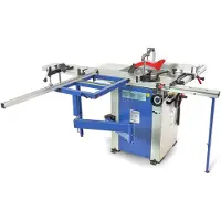 HBM 1600 Sezionatrice professionale, tavolo per sega circolare con tavolo a rulli