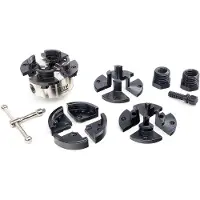 HBM CK 3,5–4 K mandrino per tornio per legno