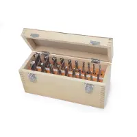 HBM 20 pezzi HSS - Set di fresatura all'8% di cobalto