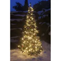F-H-S International Luci fiabesche Star-Max con 400 LED bianchi caldi, IP44, 40 m