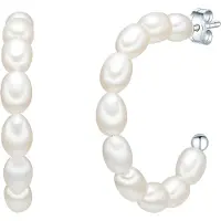 Valero Pearls Orecchini argento / bianco perla