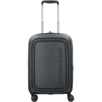 Mandarina Duck Logoduck + 4 ruote Trolley cabina S 55 cm espandibile nero