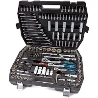 HBM Set di bussole da 216 pezzi, misure metriche