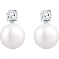 Elli Orecchini argento / bianco perla