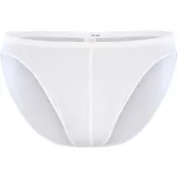 Hom Slip PLUMES MICRO BRIEF uomini - Bianco - EU S