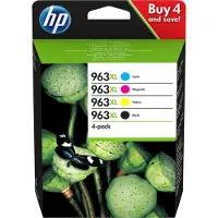 HP Cartuccia stampante 963XL (3YP35AE) - 4 colori Alta capacità Multipack
