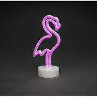 Konstsmide Season Lampada decorativa LED Flamingo, a batteria