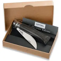 Opinel Coltellino 8 Ebony Wgift Box
