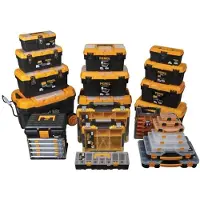 Perel Custodia portaoggetti per parti - 420 X 305 X 61 Mm - 7,8 L