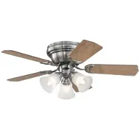 WESTINGHOUSE Contempra Trio - Ventilatore con luce