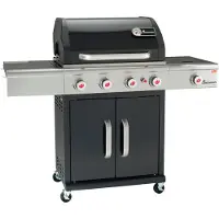 Landmann Triton PTS 4.1 Griglia a gas, nero 12962