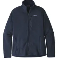 Patagonia - Pile caldo e confortevole - M's Better Sweater Jkt New Navy per Uomo in Poliestere Riciclato - Taglia L - Blu navy