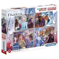 Clementoni Supercolor Frozen 2 Puzzle 4 pezzi — Puzzle