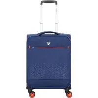 Roncato Crosslite Trolley Bagaglio A Mano 55x40x20/23 Cm Espandibile - Blu