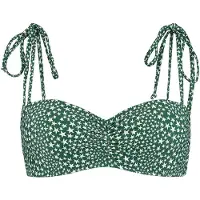 Shiwi Tuvalu Julie Wired Bandeau Top B/c Hunter Green Taglia: 34 | Bikini Outlet | Unisex | Verde