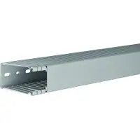 Hager 2 metri di cavi in PVC - Sistema di canaline scanalate 84x47 mm BA6 80040B gr