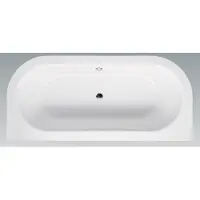 Bette BetteStarlet I Baignoire à encastrer, 2 places, forme intérieure ovale, 1750x800x420mm, 8310-000, 8310-000