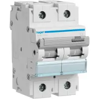 Hager Interruttore magnetotermico bipolare 15 kA, caratteristica D, 80 A, 3 moduli