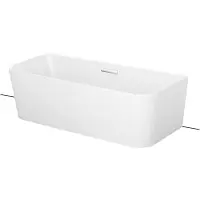 Bette BetteArt I Baignoire en pose libre, 2 places, 1805x800x420mm, 3480-000CWVHK, 3480-000CWVHK