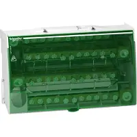 Schneider Electric Morsettiera Linergy 160A, 4 poli, 4 x 12 terminali a vite LGY416048