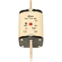 Hager Cartuccia fusibile NH NH2 gG 500 V 355 A con segnalatore combinato e linguetta isolata