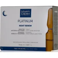 Martiderm Trattamento Viso Platinum Night Renew Ampoules 10 Unità