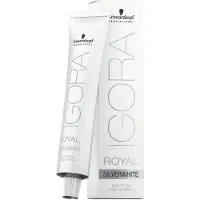 Schwarzkopf Professional Igora Royal SilverWhite Crema Colorante Permanente Bianco Argento 60 ml — Colorante capelli