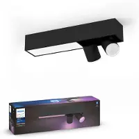 Philips Hue White & Color Ambiance Set 2 Faretti A Soffitto Centris Nero